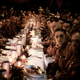 Oficiales antes de la cena de 1941. Getty